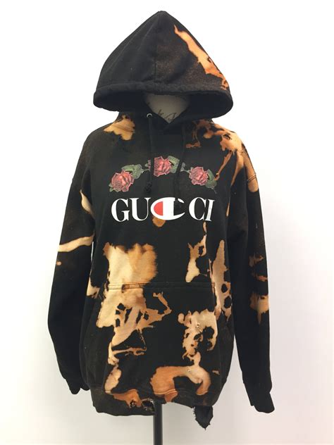 gucci garden sweatshirt|gucci distressed hoodie.